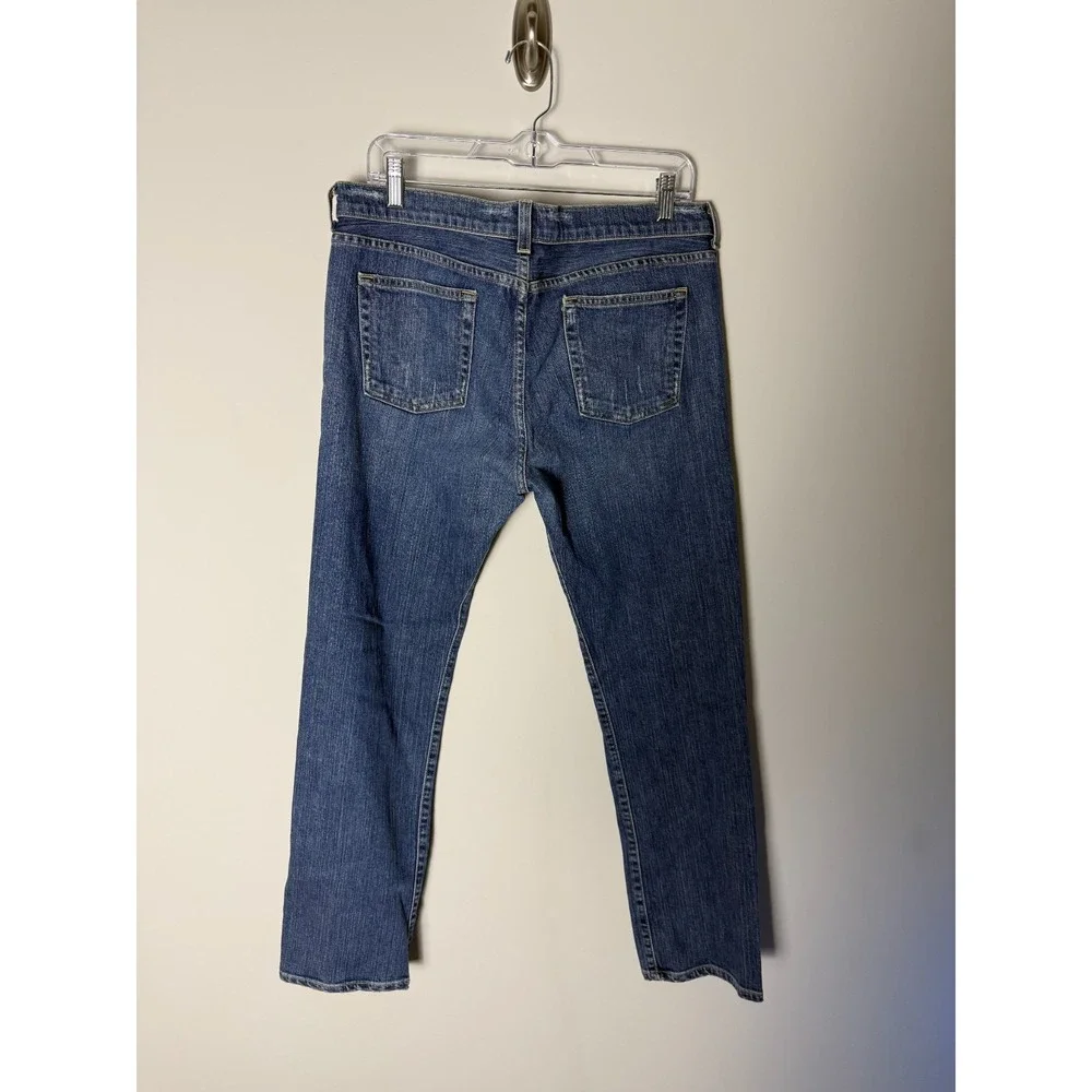 J Crew Jeans Womens 10 Size 29 Blue Stretch‎ Denim Made In USA Vintage